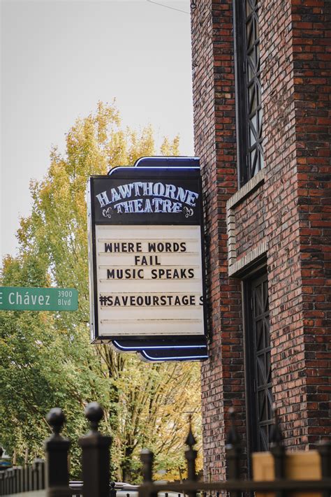 The Hawthorne Theatre building is being sold, again - Vanguard