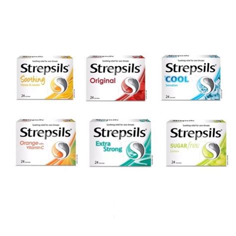 Strepsils Lozenges for Sore Throats 24s [ Flavors Available ] | Shopee ...