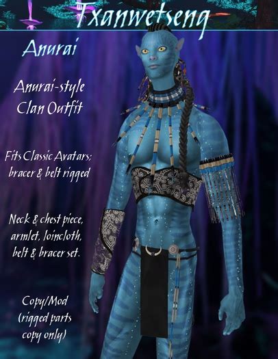 Second Life Marketplace - Txanwetseng :: Anurai Clan Outfit (Male)