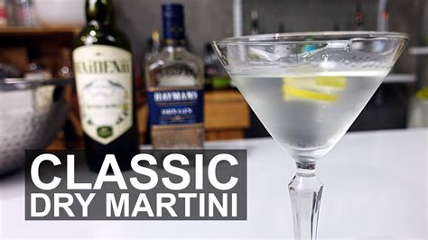 Classic Dry Gin Martini Cocktail Recipe - The Busy Mom Blog