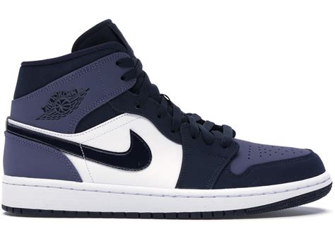 Jordan 1 Mid Obsidian Sanded Purple - 554724-445 - CA