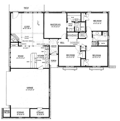 1500 Sq Ft House Floor Plans - floorplans.click