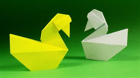 Origami Duck Tutorial