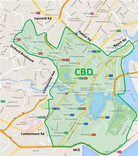 Cbd Singapore Map - Navigation menu