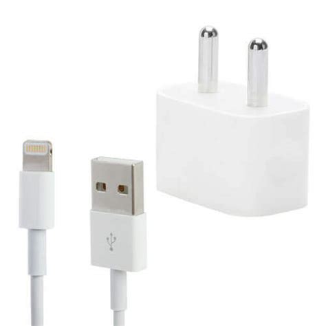 Apple iPhone SE Charger Original (USB Adapter and Cable) at Low Price ...