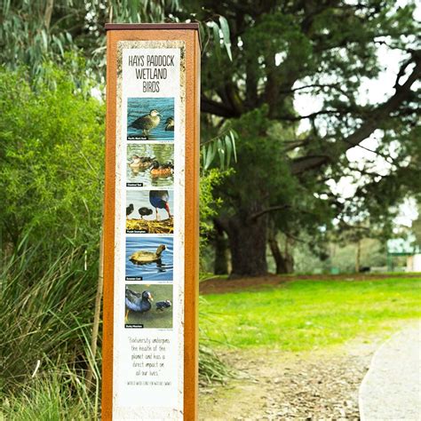 Interpretive signage for some of Boroondara's envinronmental nature ...