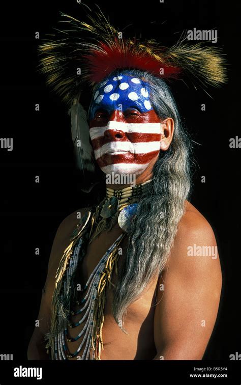 Native American Warrior Face Paint