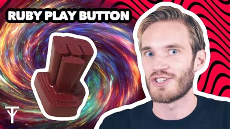 Ebay Pewdiepie Ruby / PewDiePie's 50 Million Ruby Play Button - I JUST ...