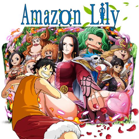 One Piece Amazon Lily Arc Folder Icon by bodskih on DeviantArt