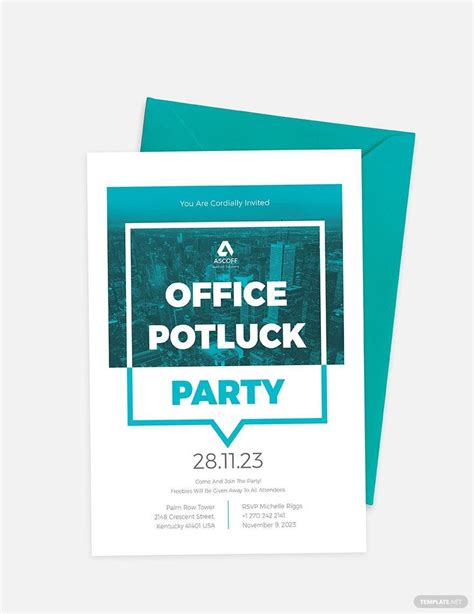 Potluck Invitation Email Office | Onvacationswall.com