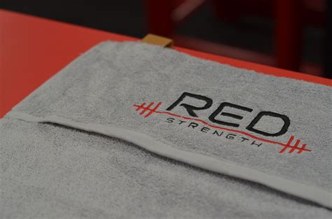 High-Quality, Absorbent Gym Towels at Red Strength