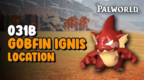 Gobfin Ignis Location - Paldeck 031 B | Palworld - YouTube