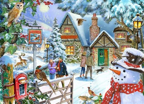 Online Jigsaw Puzzle «Winter walk»