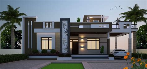 Ground floor 35x60 modern house design information............... | 3D ...