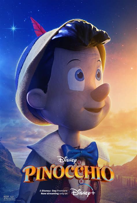 Pinocchio (2022 live-action film) Character Posters