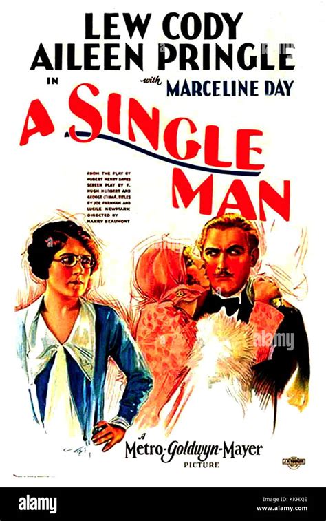 A Single Man poster Stock Photo - Alamy