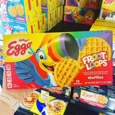 Snack Scavenger 🍬 New Food Finder on Instagram: “New Froot Loops Eggo ...