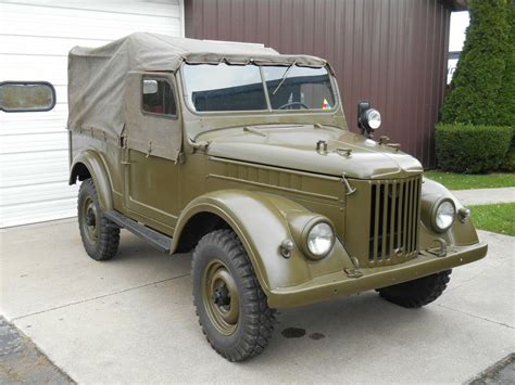 rare 1963 GAZ 69 Military Troop Hauler and Trailer @ Military vehicles ...