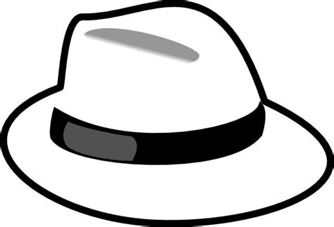 Free Black And White Hat Clipart, Download Free Black And White Hat ...