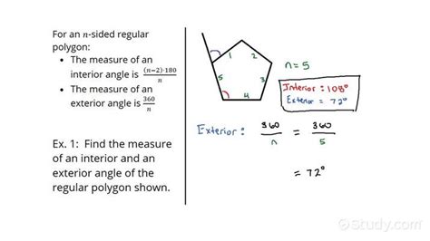 How To Work Out The Interior Angle Of A Pentagon | Awesome Home