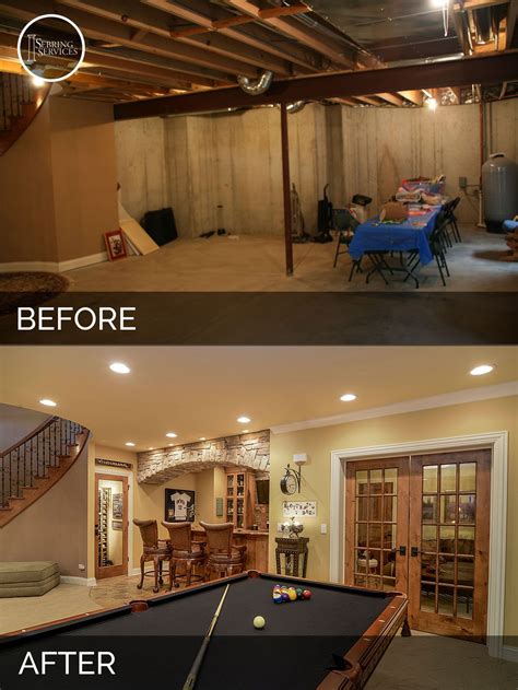 Brian & Danica's Basement Before & After Pictures | Basement remodeling ...