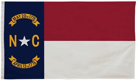 North Carolina State Flag 6' x 10' | North Carolina Flag | State of ...