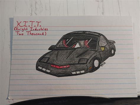 Kitt (Knight Rider) by Sun-God-Apollo on DeviantArt