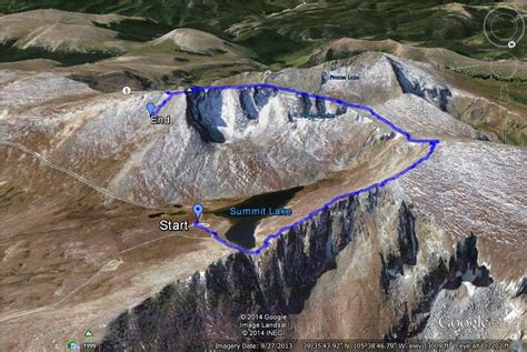 Go Hike Colorado: Mount Evans 14,264ft from Summit Lake