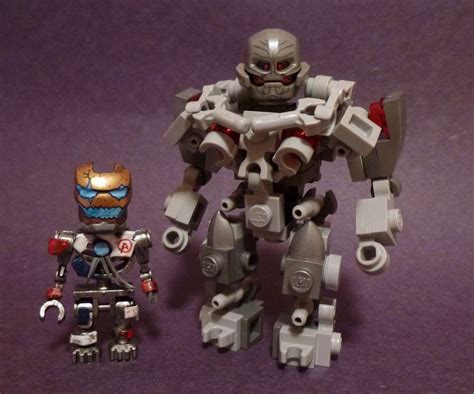 Lego Avengers Age of Ultron: Ultron Brick Built Big-Fig | Lego creative ...