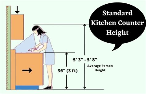 Standard Kitchen Counter Height | Standard Counter Depth | Standard ...