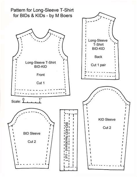 Printable T Shirt Sewing Pattern - Printable Word Searches