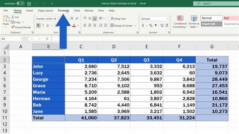 15 Display All Formulas In Excel Full Formulas - Riset