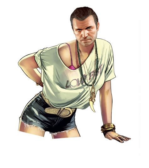 Gta 5 Characters Png - Clip Art Library