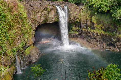 Rainbow Falls Stock Photo | Adobe Stock