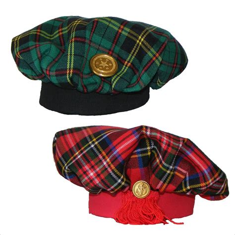 Tartan Tammie Hat Tam O'Shanter Hat Highland Titles ...