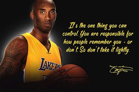 List Of Kobe Bryant Inspirational Quotes Poster 2022 - Pangkalan