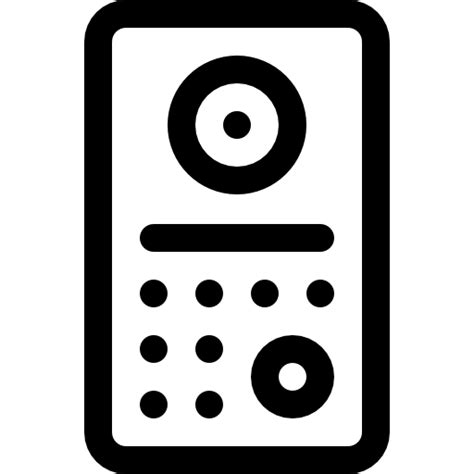 Intercom Basic Rounded Lineal icon