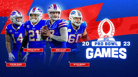 4 Bills players named to the 2023 NFL Pro Bowl Games roster