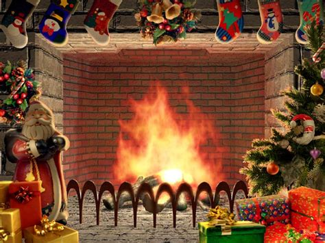 Christmas Living 3D Fireplace Screensaver free download - Download the ...