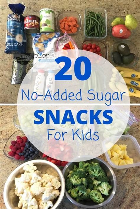 20 No-Added Sugar Snacks for Kids - Mom to Mom Nutrition