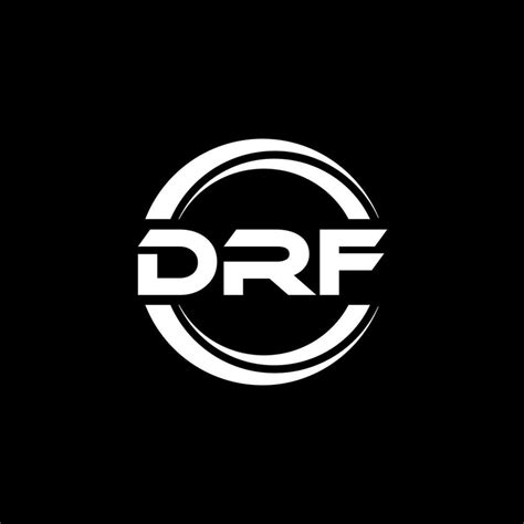 DRF logo diseño, inspiración para un único identidad. moderno elegancia ...