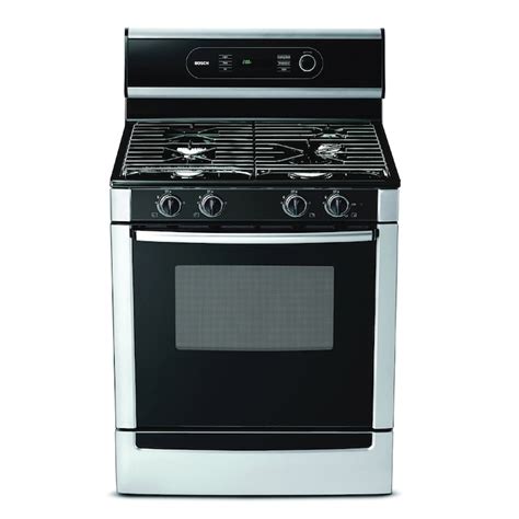 Bosch 30-Inch Freestanding Gas Range (Color: Stainless) at Lowes.com