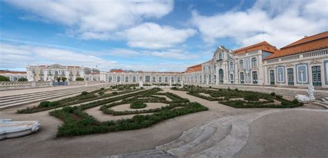 Panoramic View of Palace of Queluz Gardens - Queluz, Portugal Editorial ...