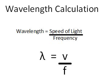 Frequency and Wavelength Calculation - Satoms