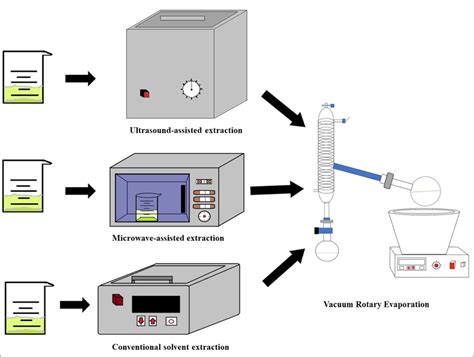 Extraction procedures of ultrasound-assisted extraction (UAE ...