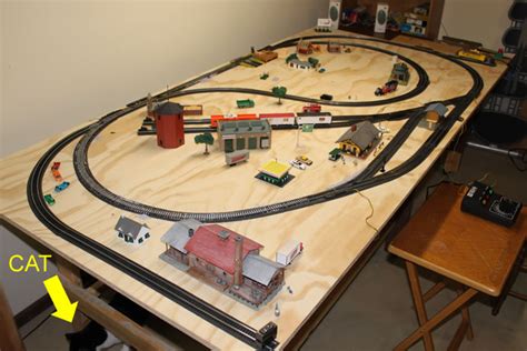 Here Model train layouts ho scale 4x8 ~ Bistrain