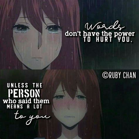 Sad Depressed Quotes Anime - Cocharity