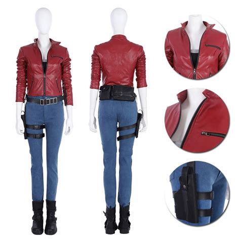 Resident Evil Re 2 Remake Biohazard Claire Redfield Jacket Cosplay ...