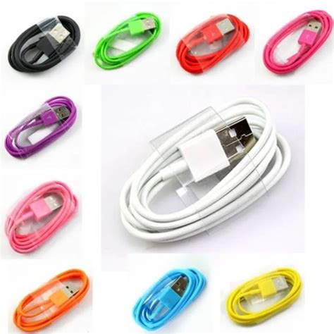 2PCS/Lot Color 1M 3FT USB Data Sync Charger Charging Cable Cord For ...