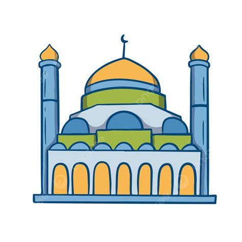 Stiker Kartun Masjid Untuk Ramadhan, Masjid, Islam, Ramadan PNG dan ...